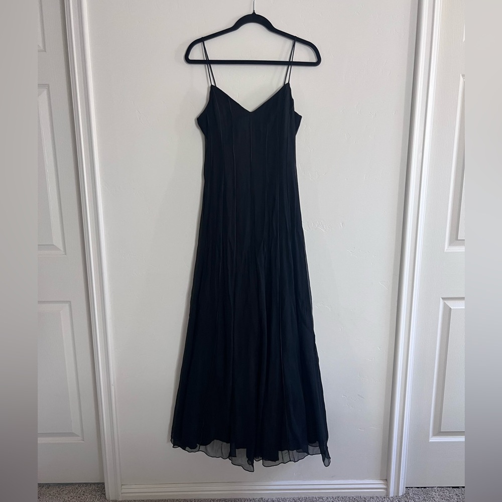 Silk Little Black Dress
